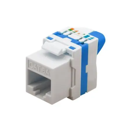 TECHLY Samozaciskowy Moduł Keystone RJ45 Kat.6A U/UTP