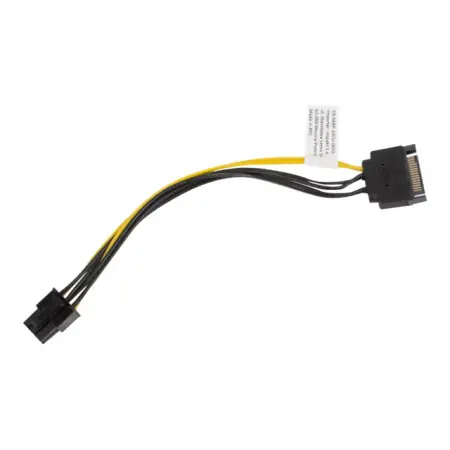 LANBERG CA-SA6P-10CU-0020 Lanberg kabel SATA zasil.(M)->PCI EXPRESS 6pin