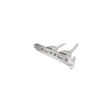 ASSMANN USB Slot Bracket cable 2x type A-2x5pin IDC F/F 0.25m USB 2.0 compatibel be