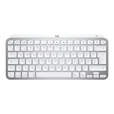 LOGITECH MX Keys Mini For Mac Minimalist Wireless Illuminated Keyboard PALE GREY INTL EMEA (US)