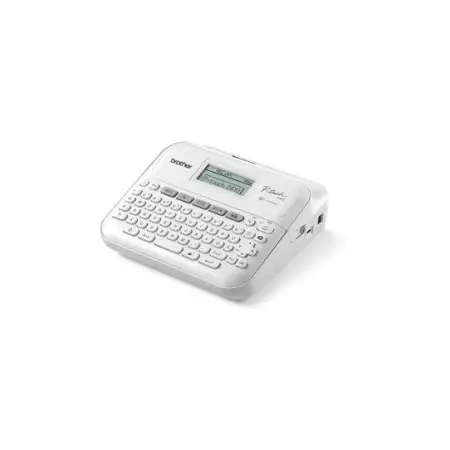 BROTHER Label printer PT-D410Y desktop TZe 3.5-18mm easy-to-read graphic display P-touch