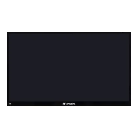 VERBATIM PMT-15 4K Portable Touchscreen Monitor 15.6inch 4K Ultra HD Metal Housing