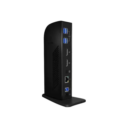 ICYBOX IB-DK2242AC IcyBox Stacja Dokująca 2xDisplayPort (1/2 monitory-4k/5k), USB 3.0, USB Type-C