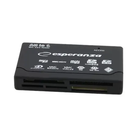 ESPERANZA EA119 - 5905784768632 ESPERANZA EA119 - Czytnik Kart All in One USB 2.0