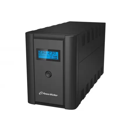 POWERWALKER UPS VI 1200 SHL FR Line-Interactive 1200VA 2X 230V PL 2X IEC C13 USB-B LCD