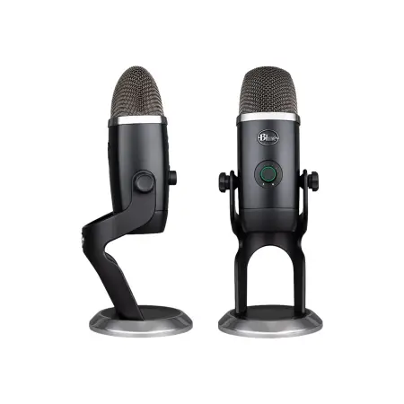 LOGITECH Yeti X Professional USB Microphone for Gaming  Streaming and Podcasting - BLACKOUT