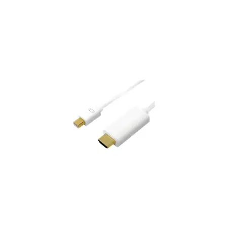 LOGILINK CV0123 LOGILINK - Kabel MiniDisplayPort / HDMI 4K ,dł.2m, kol.biały