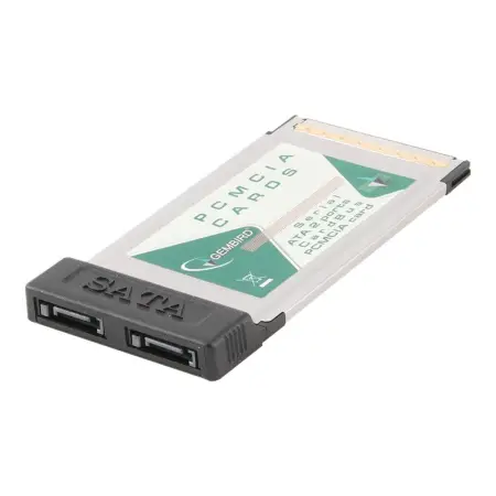 GEMBIRD PCMCIA-SATA2 Gembird Kontroler/Adapter PCMCIA -> SATA 2-porty