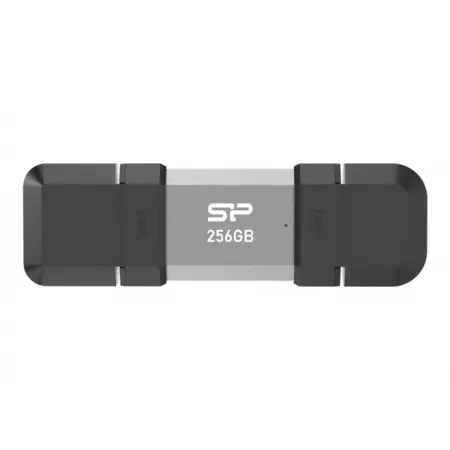 SILICON POWER Pendrive C51 256GB USB-A USB-C 200MB/s Silver