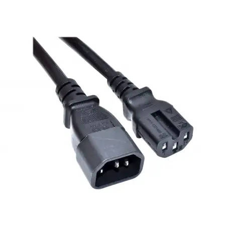 AKYGA Power cable AK-UP-05 IEC C14 C15 250V/50Hz 1m