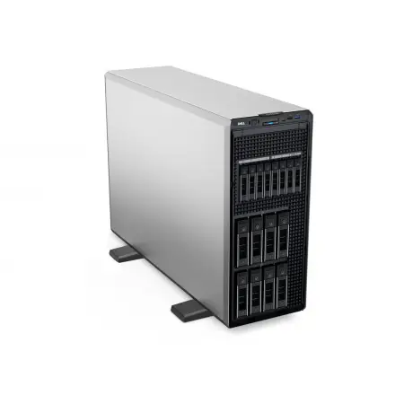 DELL PE T560 Chassis 8x3.5 HP Xeon Silver 4410Y 16GB 1x480GB SSD SATA Bezel PERC H755 iDRAC9 Ent 700W