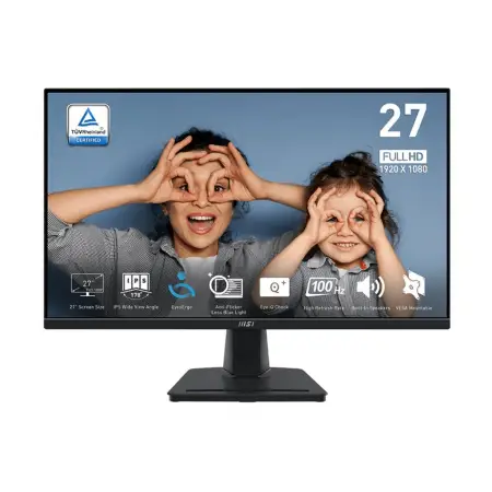 MSI PRO MP275 27inch FHD IPS 100Hz 300cd/m2 1ms D-Sub HDMI Speakers