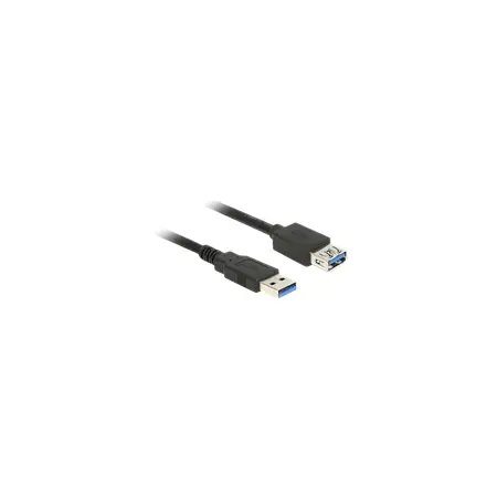 DELOCK 85054 Delock Kabel Przedłużacz USB 3.0 AM-AF, 1m, czarny