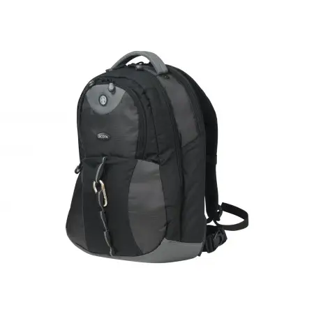 DICOTA BackPack Mission 14-15.6inch black polyester device max. 390 x 265 x 40 mm