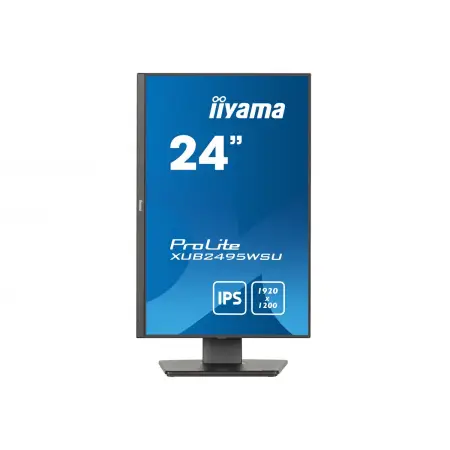 IIYAMA XUB2495WSU-B7 24inch IPS 1920x1200 300cd/m2 4ms HDMI DP USB (P)