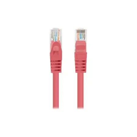 LANBERG Patchcord Cat.6 UTP 0.5m red 10-pack