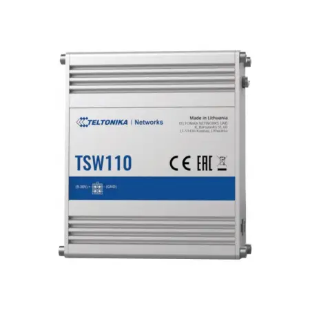 TELTONIKA TSW110 Industrial Unmanaged Passive PoE/Switch