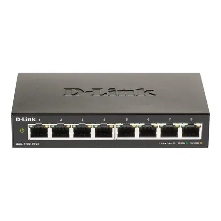 D-LINK Easy Smart Managed Switch 8 Ports Gigabit