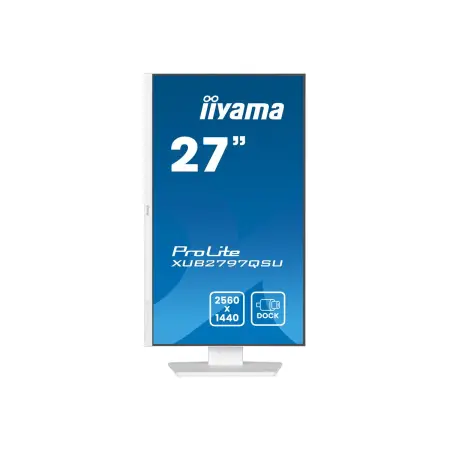 IIYAMA XUB2797QSU-W2 27inch 2560x1440 300cd/m2 1ms HDMI DP USB