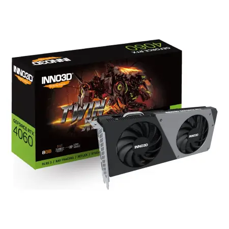 INNO3D GeForce RTX 4060 Twin X2 8GB GDDR6 1xHDMI 3xDP