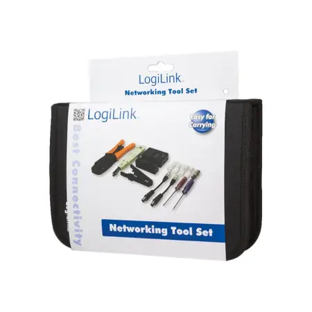LOGILINK WZ0030 LOGILINK - Zestaw narzędziowy z torbą, dla instalatora sieci