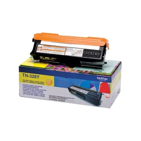 BROTHER TN328Y Toner Brother TN328Y yellow 6 000str HL 4570CDW / DCP-9270CDN