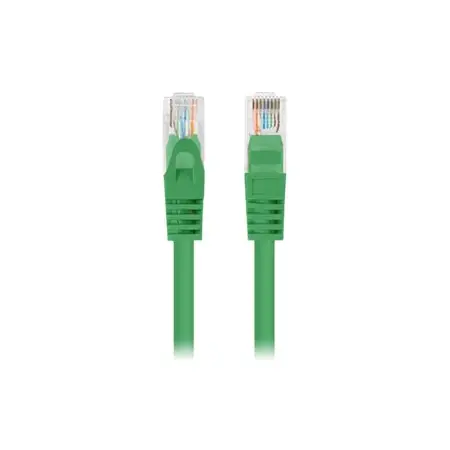 LANBERG Patchcord Cat.6 UTP 1m green 10-pack