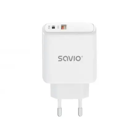 SAVIO LA-06 Wall USB charger Quick Charge Power Delivery 3.0 30W