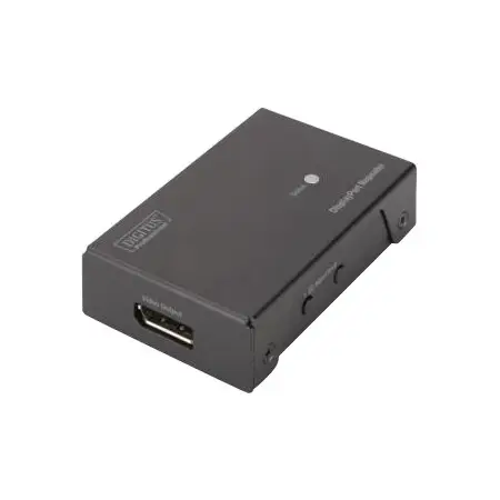 DIGITUS DS-52900 Wzmacniacz sygnału/Repeater DisplayPort do 7m/20m, 4096x2160p 4K UHD 3D, HDCP