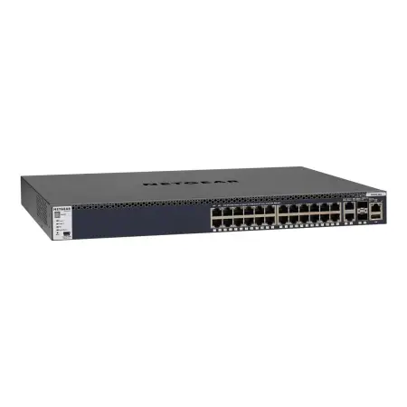 NETGEAR GSM4328S-100NES Netgear M4300-28G MANAGED SWITCH 24x1G Stackable 2x10G 2xSFP+ (GSM4328S)