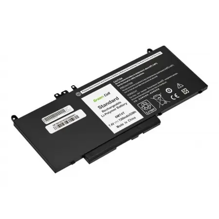 GREEN CELL battery 6MT4T 7V69Y 7.6V 7200mAh for Dell Latitude E5270 E5570