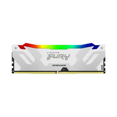 KINGSTON FURY Renegade 32GB DIMM DDR5 6400MT/s DDR5 CL32 Kit of 2 RGB White XMP