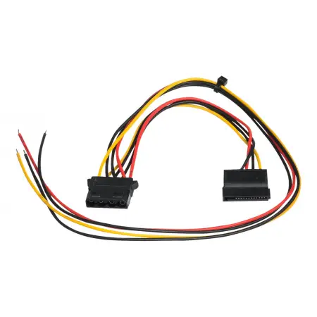 AKYGA Przewód serwisowy ATX AK-SC-23 Molex f / Sata f 40 / 15 cm