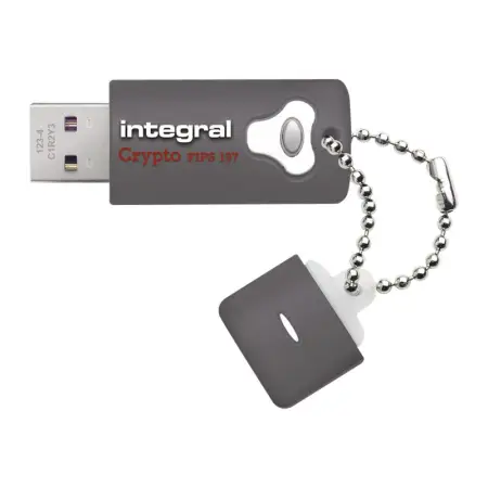 INTEGRAL INFD16GCRY3.0197 Integral pamięć USB CRYPTO 16GB Szyfrowanie Sprzetowe AES 256BIT,FIPS197,USB 3.0