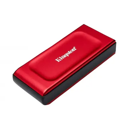 KINGSTON XS1000R 1TB SSD Pocket-Sized USB 3.2 Gen 2 External Solid State Drive Red