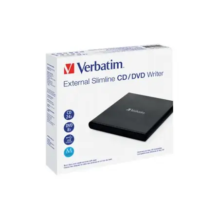 VERBATIM External DVD Rewriter USB2.0 Light