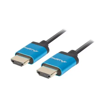 LANBERG HDMI M/M v2.0 cable 1m black 4K slim