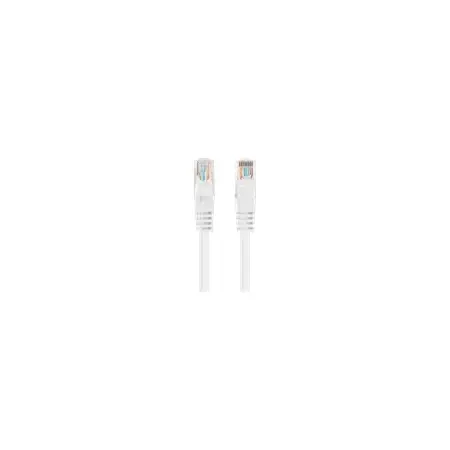 LANBERG Patchcord Cat.6 UTP 0.5m white 10-pack