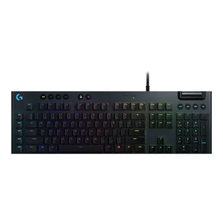 LOGITECH G815 LIGHTSYNC RGB Mechanical Gaming Keyboard - GL Clicky - CARBON - US INTNL - INTNL