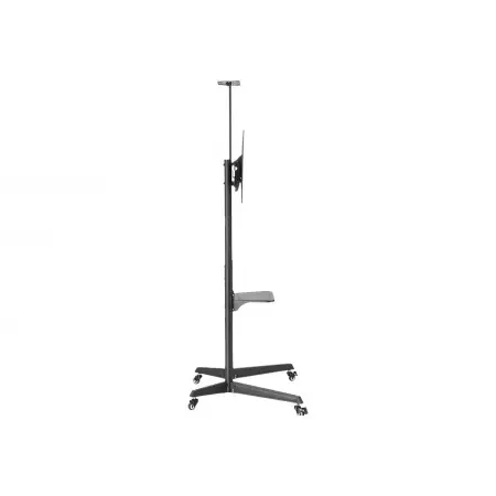 NEOMOUNTS Mobile Floor Stand incl. AV- and cam shelf height adjustable 128.5-145cm