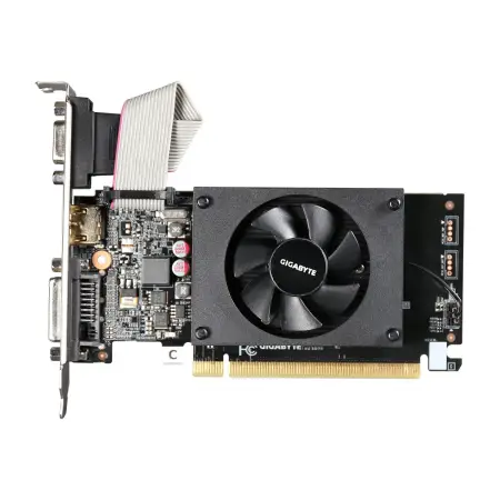 GIGABYTE GeForce GT 710 GPU 2GB DDR3 64 bit PCI-E 2.0 1xHDMI