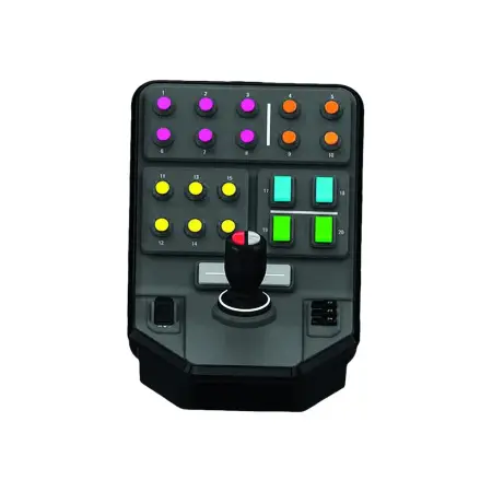 LOGITECH Heavy Equipment Side Panel Flight simulator controller wired for PC