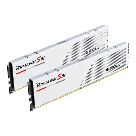 G.SKILL Ripjaws S5 DDR5 32GB 2x16GB 5600MHz CL40 1.2V XMP 3.0 white