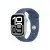 APPLE Watch Series 10 GPS 46mm Silver Aluminium Case with Denim Sport Band - S/M