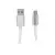 NATEC NKA-1211 Extreme Media kabel microUSB - USB 2.0 (M), 1m, srebrny, nylonowy oplot