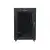 LANBERG free standing rack 19inch cabinet 15U 600x600 glass door LCD flat pack black